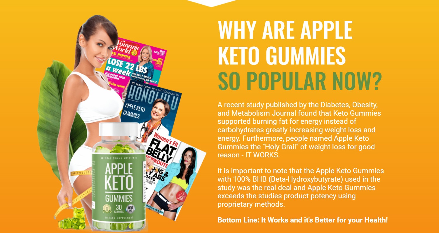 Apple Keto Gummies AU Reviews: Does It Work In Weight Loss?